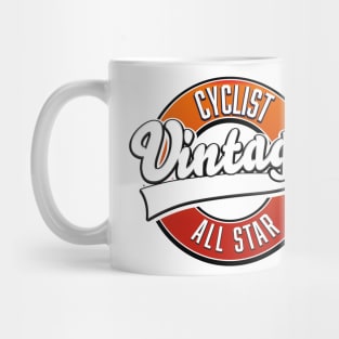 Cyclist vintage all star logo Mug